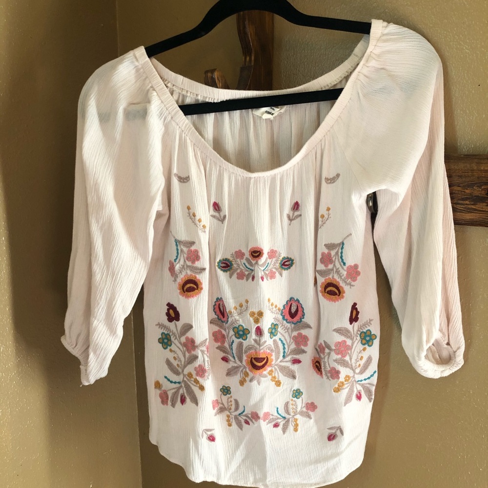 Off the shoulder top